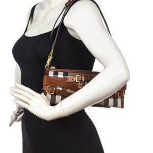 Burberry Bridle Horse Check Mini Parmoor Clutch